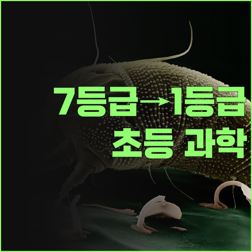 초등 4학년 과학, 7등급에서 1등급 멘토가 온라인 과외로 책임져 드립니다! 😉