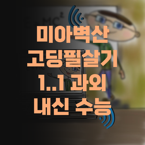 미아벽산임대 고딩 필살기 1:1 사회 과외로 내신 수능 올킬