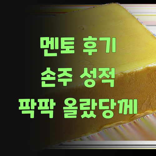 퍼스널멘토 후기 보고 놀라지 마소! 우리 손주도 성적 팍팍 올랐당께..