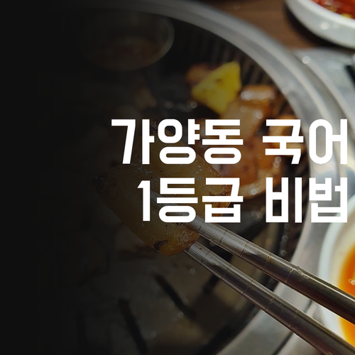 가양동 초등 국어, 멘토만 잘 만나도 1등급? 비결은 바로!
