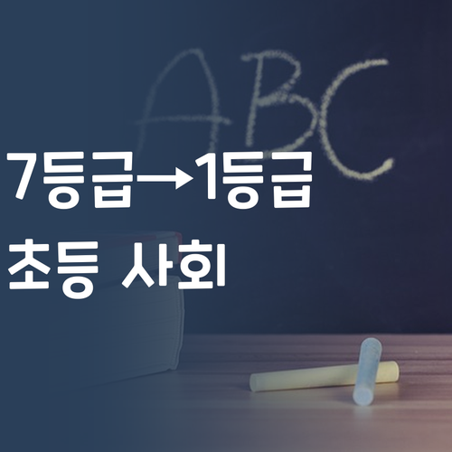7등급에서 1등급 멘토의 초등 사회 과외! 우리 아이, 이제 맘 놓으세요! 😉
