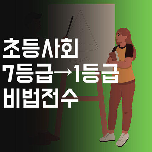 염창현대 초등 사회, 멘토와 함께 7등급에서 1등급까지!