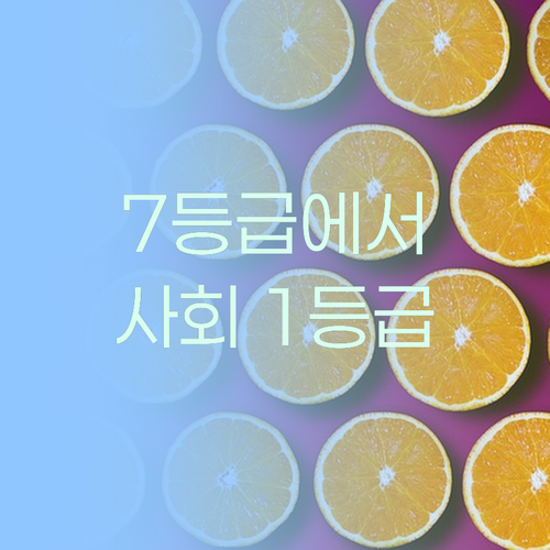 인생 역전?! 7등급에서 사회 1등급까지, 비법은 바로 이거!