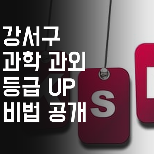 강서구 학생들 필승! 1:1 과학 과외로 등급 UP! 비법 대방출!