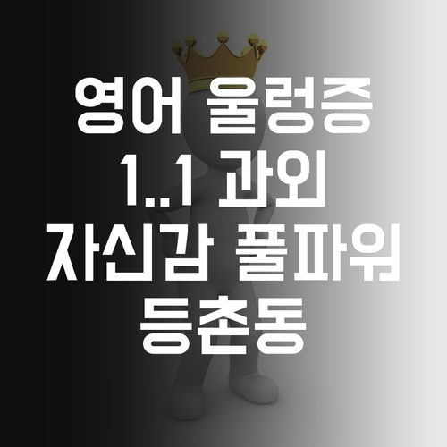 영어 울렁증?! 등촌동 1:1 과외로 극복! 자신감 풀파워!