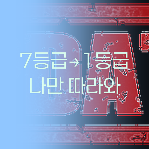 7등급에서 1등급 썰푼다! 고딩 사회, 나만 따라와~ 😉