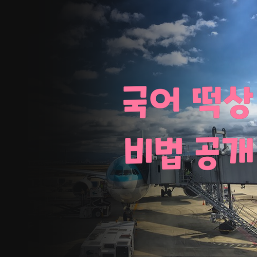 자양한강현대 학생 필독! 국어 성적 떡상하는 비법, 언니가 알려줄게.. 쉿!