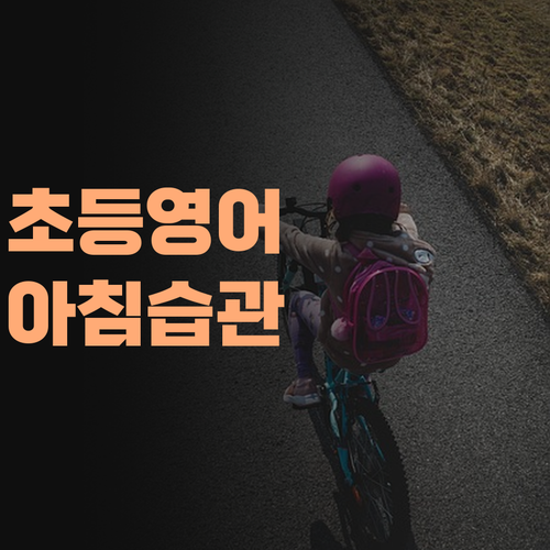 인서울 엄마들은 안다는 초등 아침 영어 습관! 쌤만의 로드맵 대방출..
