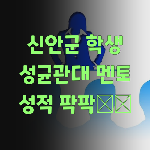전남 신안군 학생들을 위한 희소식! 성균관대 쌤들의 1:1 멘토링으로 성적 팍팍 올려보자, 어때라?