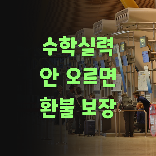 우리 애 수학 실력, 퍼스널멘토가 책임진다! 안 오르면 환불이니께 걱정말랑께..