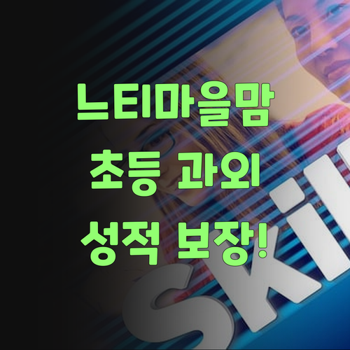 느티마을 초등맘 강추!👍 퍼스널멘토 1:1 과외, 뭣이 중헌디? 성적이 젤 중요하제!