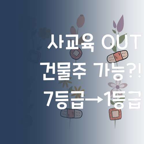 사교육비 아껴서 건물주?! 7등급→1등급 멘토의 비법 대방출! 😜