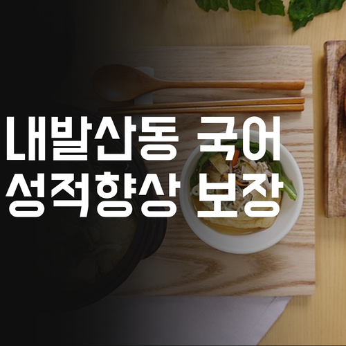 내발산동 국어 1:1 과외, 마곡수명산파크7단지 학생, 성적 향상 보장?!
