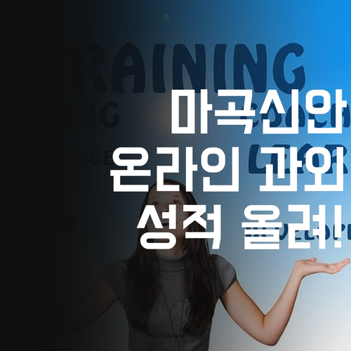 마곡신안 고등 온라인 사회 과외 1:1 수업으로 성적 올려보자!