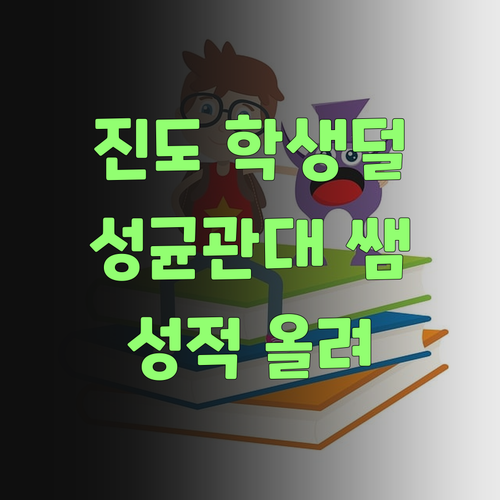 진도군 학생덜, 성균관대 쌤이 싹 갈쳐준당께! 1:1 맞춤 과외로 성적 팍 올려브러..