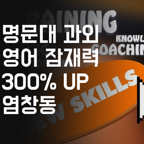 명문대 언니의 1:1 영어 과외! 너의 잠재력, 300% 끌어올려 줄게! (feat. 염창동)