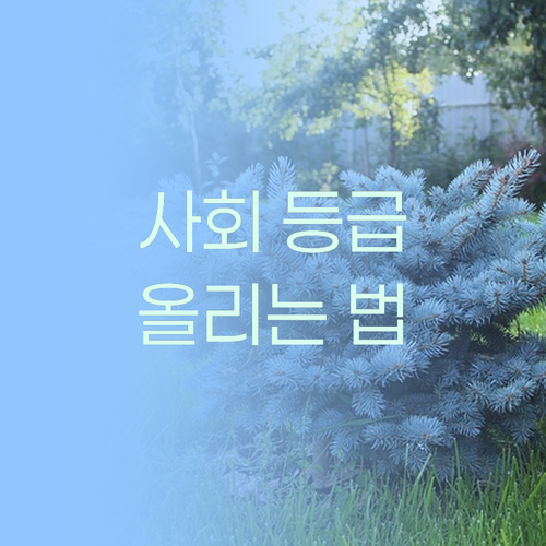 사회, 등급 올리는 마법! 퍼스널멘토 비법노트 공개!