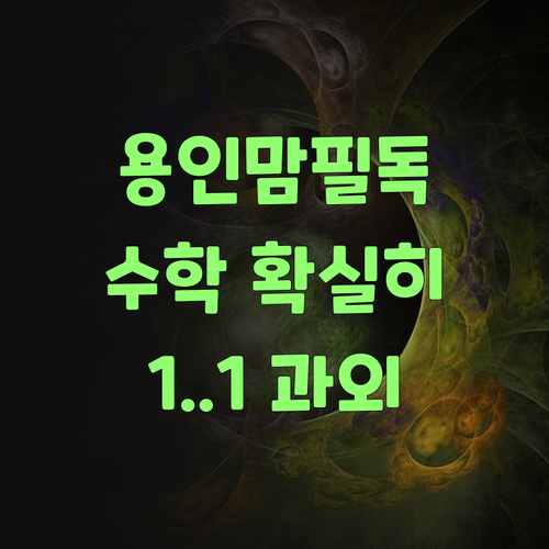 똑똑한 용인 엄마들은 안다! 퍼스널멘토 1:1 온라인 과외로 우리 애 수학 실력 확실하게 올리는 법..