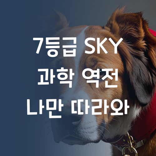 7등급에서 SKY까지? 퍼스널멘토로 과학 역전, 나만 따라와~