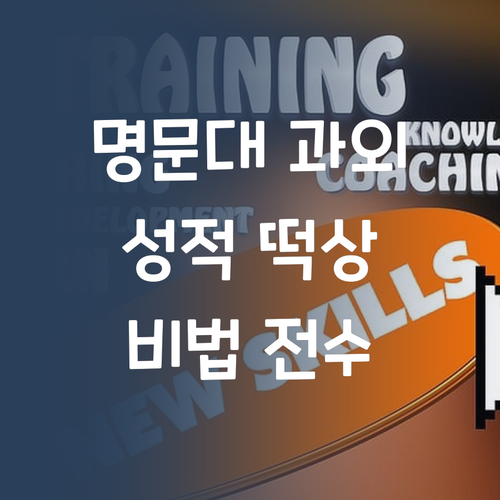 명문대 언니의 1:1 영어 과외! 성적 떡상 보장, 비법 전수 들어갑니다~