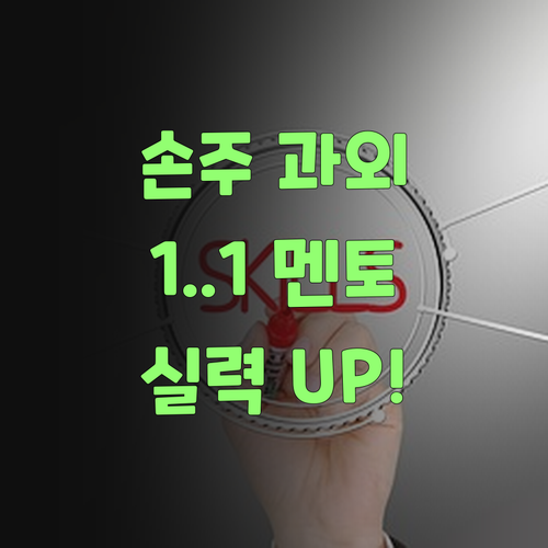 뭣이 중헌디? 우리 손주 실력 올려주는 퍼스널멘토 1:1 과외가 최고여 최고!