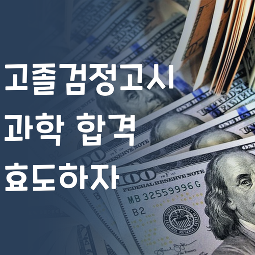 고등 과학 검정고시 합격 비법 11맞춤으로 효도하기