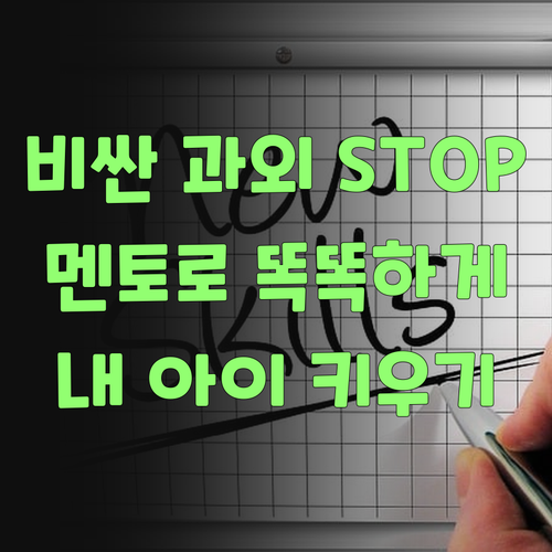 비싼 과외는 이제 그만! 퍼스널멘토로 우리 애덜 똑똑하게 키워보자!..