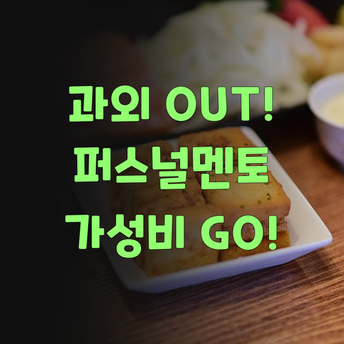 비싼 과외는 이제 그만! 퍼스널멘토로 갈아타자잉..