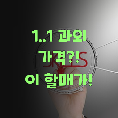 아따, 1:1 과외 가격? 걱정 붙들어 매! 이 할매가 다 알아봤어..