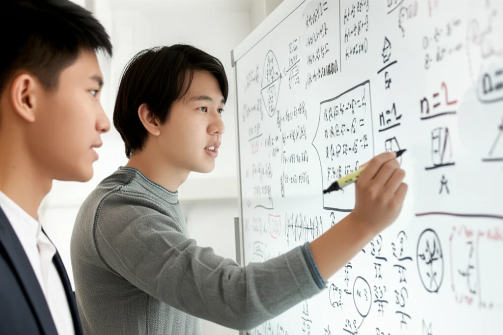 멘토와 학생의 학습 과정 이미지