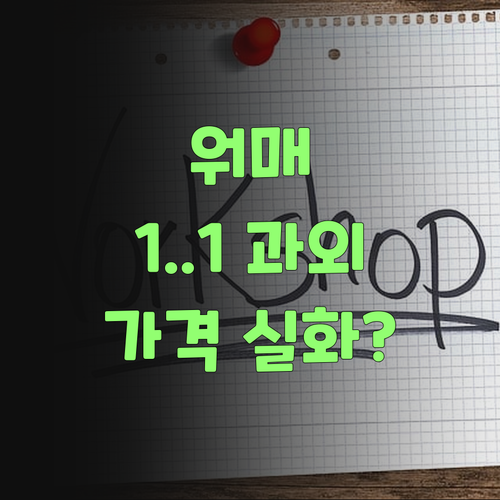 워매, 1:1 화상과외 퍼스널멘토, 이런 가격 처음 봤소..