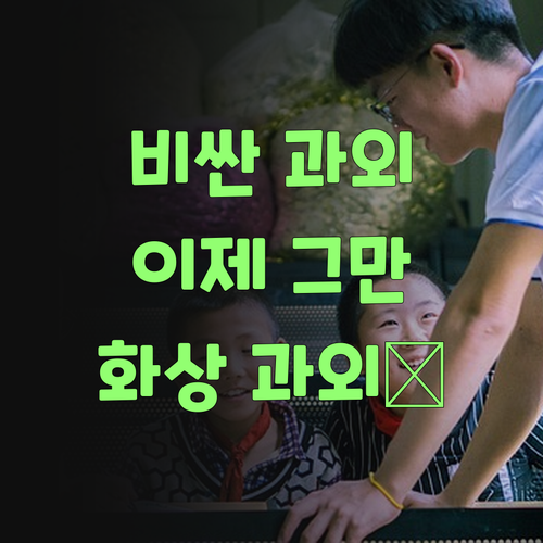 워메, 비싼 과외는 이제 그만! 퍼스널멘토 1:1 화상 과외가 짱이랑께..