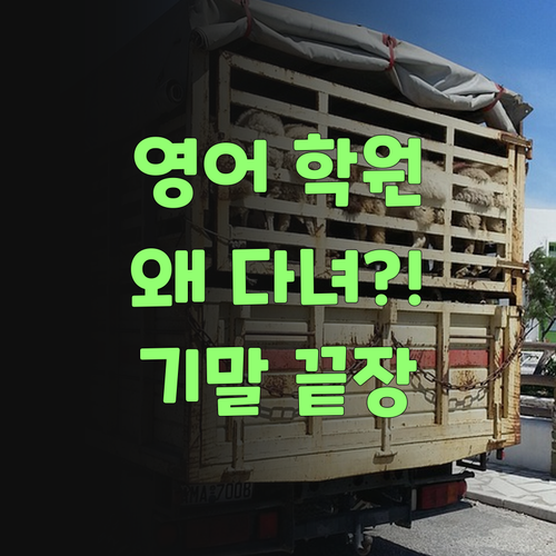 비싼 영어 학원 왜 다녀?! 퍼스널멘토로 기말고사 끝장내보자잉..
