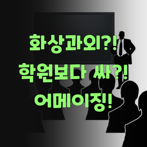 화상과외, 학원보다 싼 1:1 과외가 있다?! 어메이징하당께..