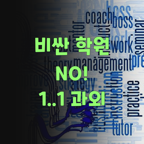 비싼 학원 왜 보내? 퍼스널멘토 1:1 과외가 딱이여..