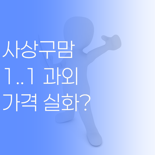 사상구 맘들 보소! 퍼스널멘토 1:1 과외가 얼매나 싼지 알어? ..