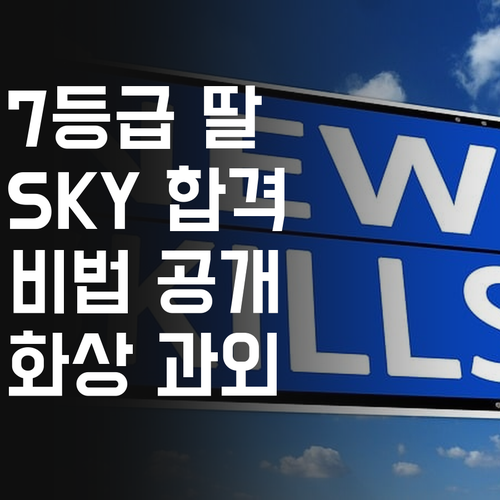 엄마, 나 SKY 갈래!😜 7등급 딸, 1등급 만든 화상과외 레시피 대공개!