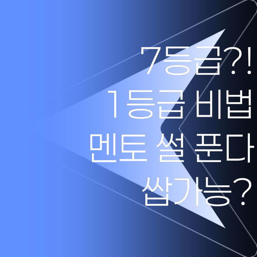 7등급에서 1등급 쌉가능? 퍼스널멘토 썰 푼다! (feat. 30대 멘토)
