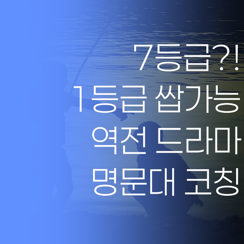 7등급? 1등급 쌉가능! 퍼스널멘토 1:1 과외로 역전 드라마 써보자! (feat. 명문대 코치의 비법)