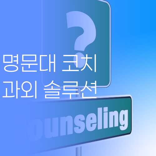명문대 코치가 전하는 1:1 과외 솔루션! 울주군 삼동면 학부모님 필독..