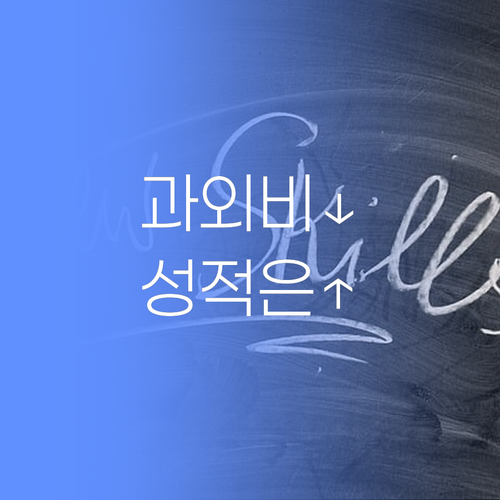 비싼 학원 이제 안녕! 1:1 멘토링으로 성적 UP! 어때?