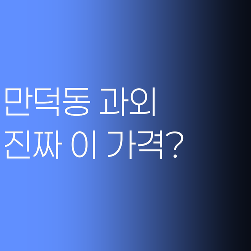 아따, 만덕동 손주들 맞춤 과외가 이 가격이라니! 실화여?..