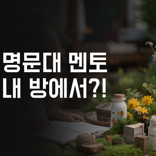 내 방에서 명문대 멘토를?! 중학생 화상과외 리얼 후기