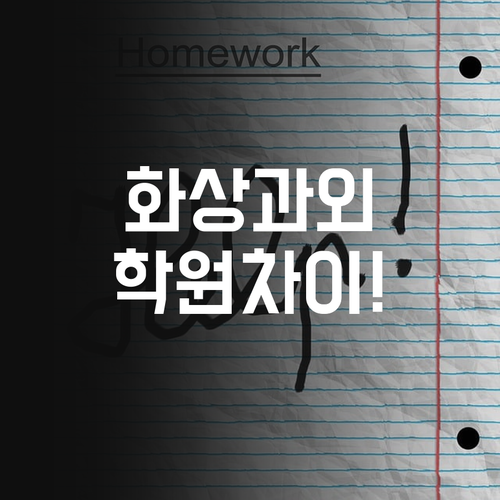 1대1 화상과외와 학원의 차이를 완벽하게 비교해 봤습니다